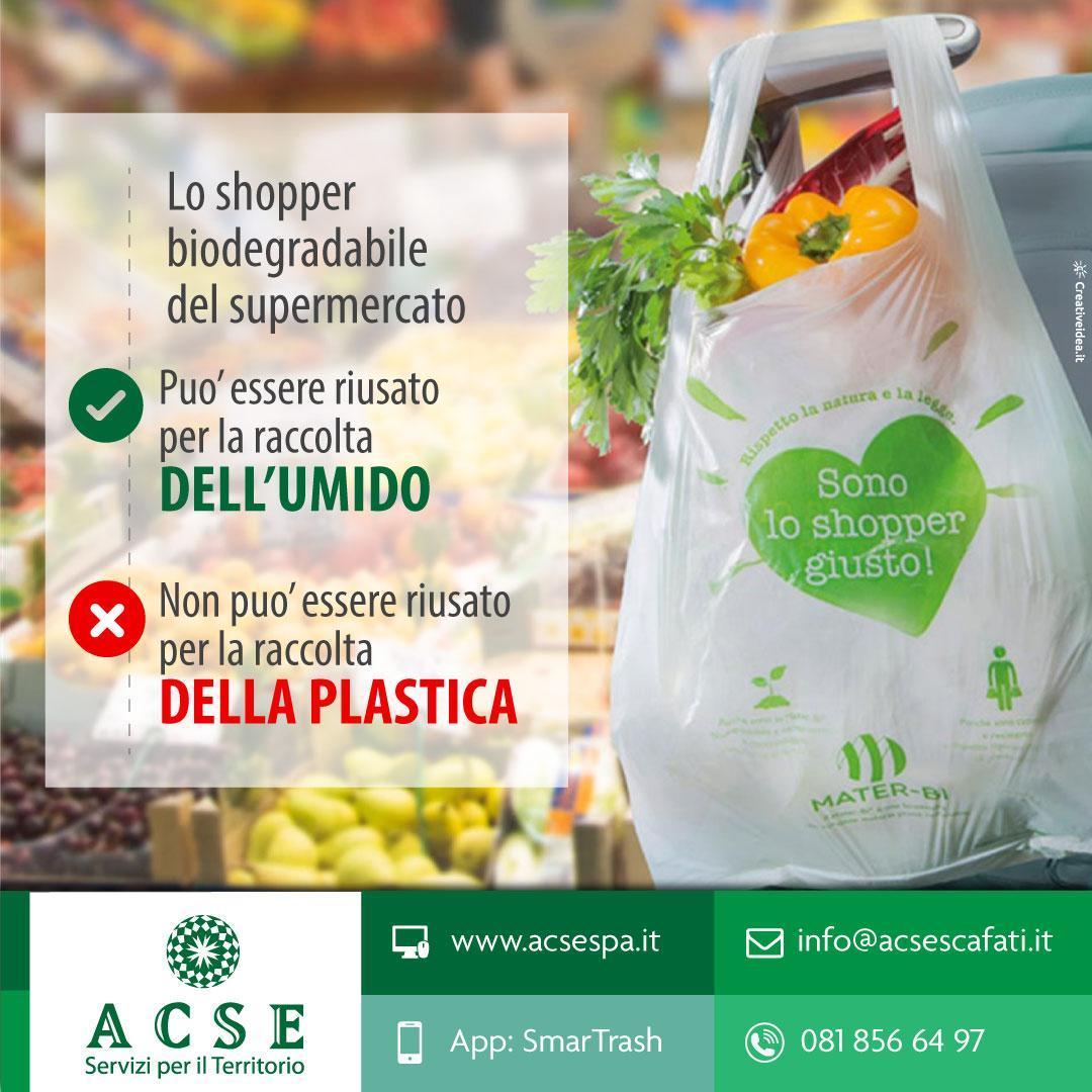Shopper biodegradabile